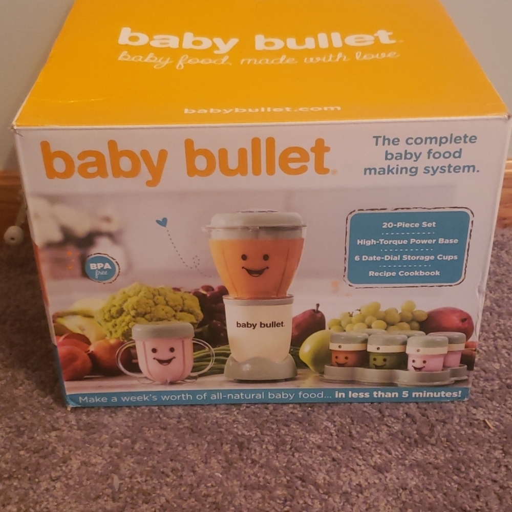 NEW Baby Bullet food making system